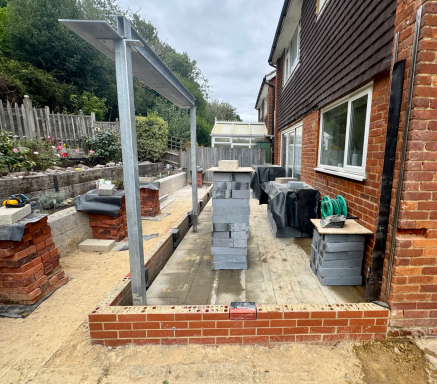 Extension construction up to dpc
